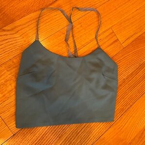 Paloma Wool Blue Paula Crop Top